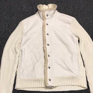 Armani exchanges suéter jacket men’s size m